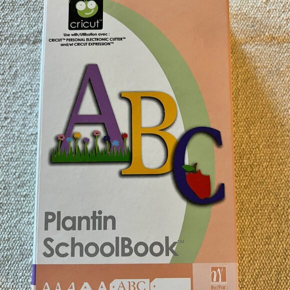 Cricut Cartridge Plantin Schoolbook Complete Provo Craft Scrapbooking 29-0390 - Picture 1 of 5